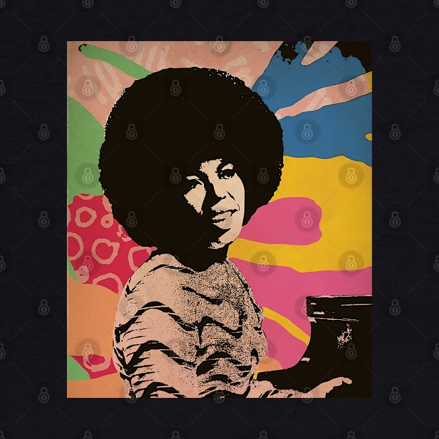 Vintage Poster - Roberta Flack Style by Pickle Pickle